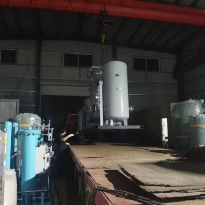 Skid Mounted Mobile High Purity Nitrogen Generator For Stainless Steel Strip