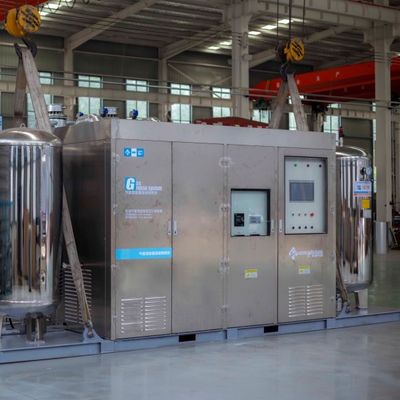 Container Type Inert Helium Recovery System Automatic Operating