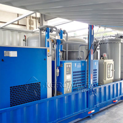 100Nm3hr Zero Loss Industrial Gas Dryer Hydrogen Gas Dryer Automatic Operating