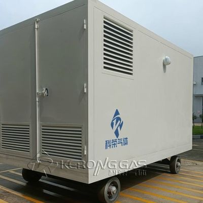 Mobile Container Trailer Type Membrane Nitrogen Generator For Oil And Gas