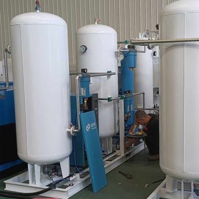 Onsite Air Compressor Air Separation Oxygen Machine With Cylinders Backup