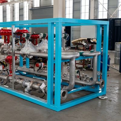 75% Hydrogen Gas Blending Equipment For Iron And Steel Factory With Remote Monitor