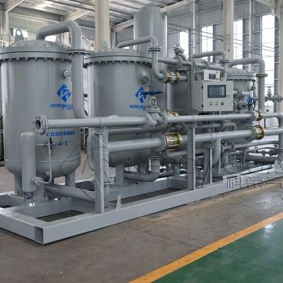 PLC Controlled Air Compressor Nitrogen Generator For Food And Bevergae