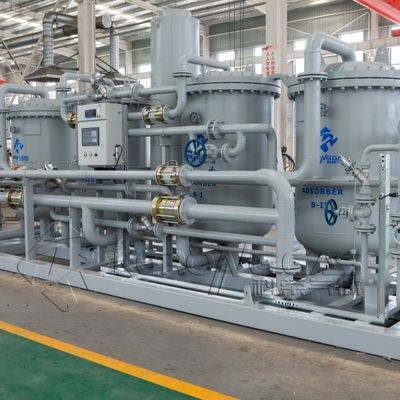 Skid Mounted Design 20barG Work Pressure Nitrogen Generator For Laser Cutting