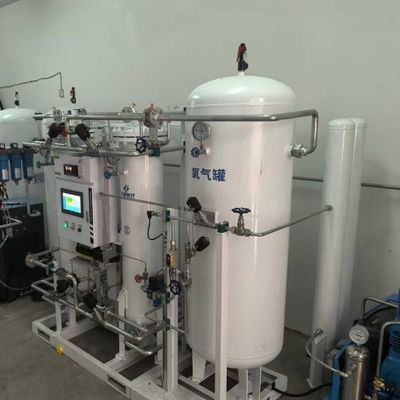230V 60Hz Compressed Air Oxygen Generator With Atlas Copco Air Compressor