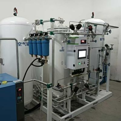 Small Flow Rate ISO13485 Compressed Air Oxygen Generator With Compressed Air