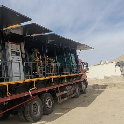 Mobile Membrane Separation Nitrogen Generator With Diesel Air Compressor