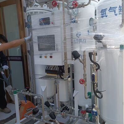 1KW Low Power Consumtion stainless steel piping Psa Medical Oxygen Plant