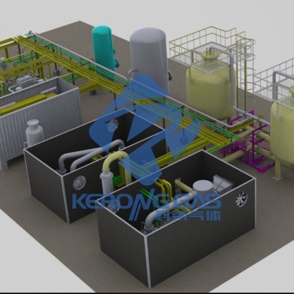 Compact VPSA Oxygen Generator Machine With Oxygen Monitor Easy Installation