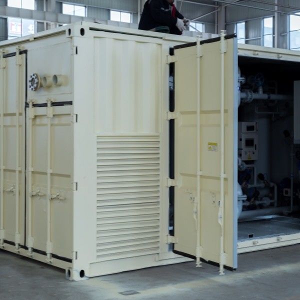 Automatic Operation Mobile Type Nitrogen Gas Plant With ASME Certificate