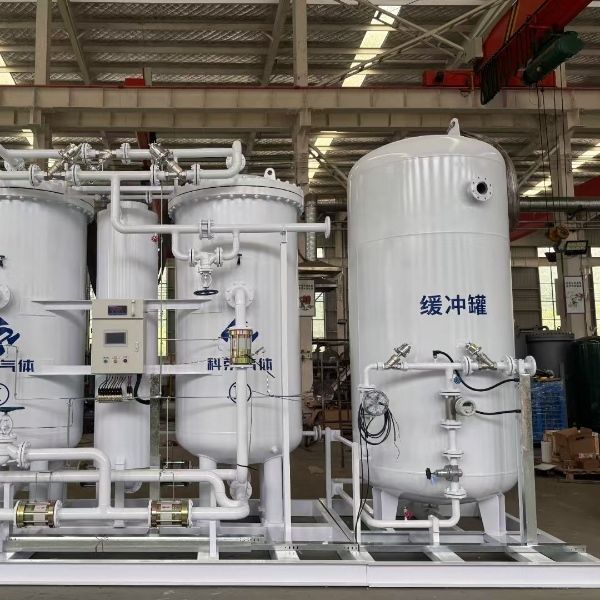 Auto Operation Stainless Steel Piping Medical Oxygen Generation Plant