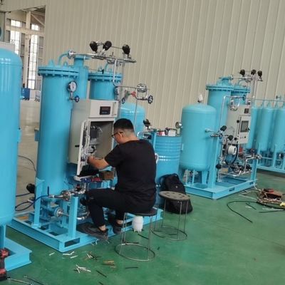 Easy Installation Oxygen Gas Making Machine With Cylinder Filling System