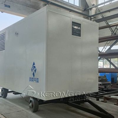 Mobile Container Trailer Type Membrane Nitrogen Generator For Oil And Gas