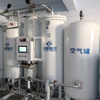 230V 60Hz Compressed Air Oxygen Generator With Atlas Copco Air Compressor