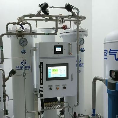 Compressed Air Oxygen Generator With Remote Monitor Operation