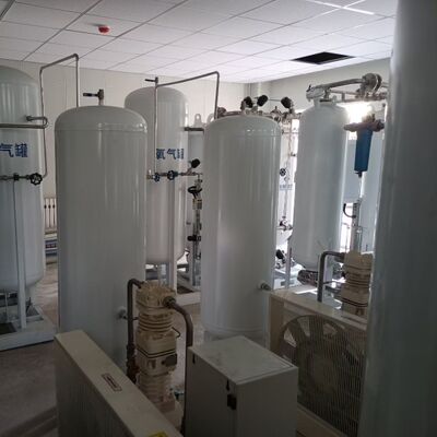 1KW Low Power Consumtion stainless steel piping Psa Medical Oxygen Plant